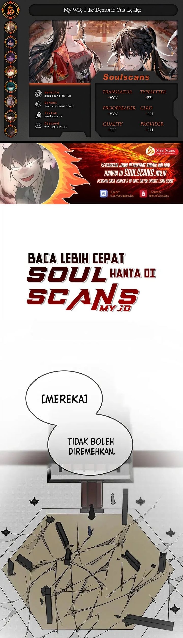 Baca Komik My Wife Is The Demonic Cult Leader Chapter 27 Gambar 1