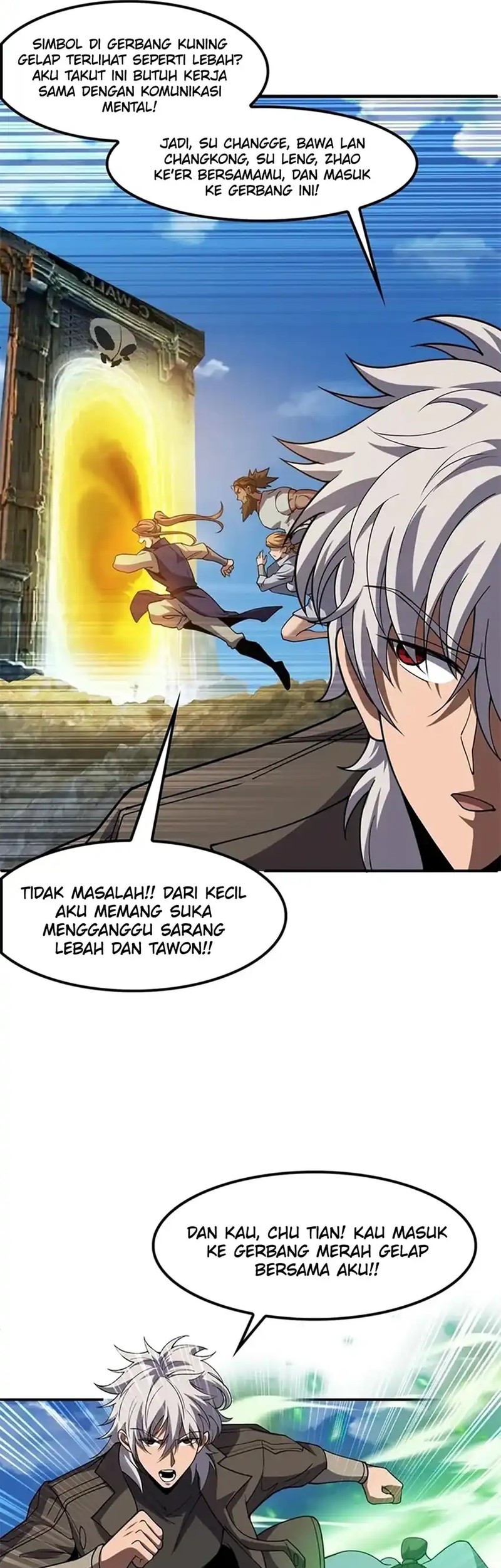 Myriad Tribes Invasion: Rearguard’s Resolute Unity Chapter 54 Gambar 17