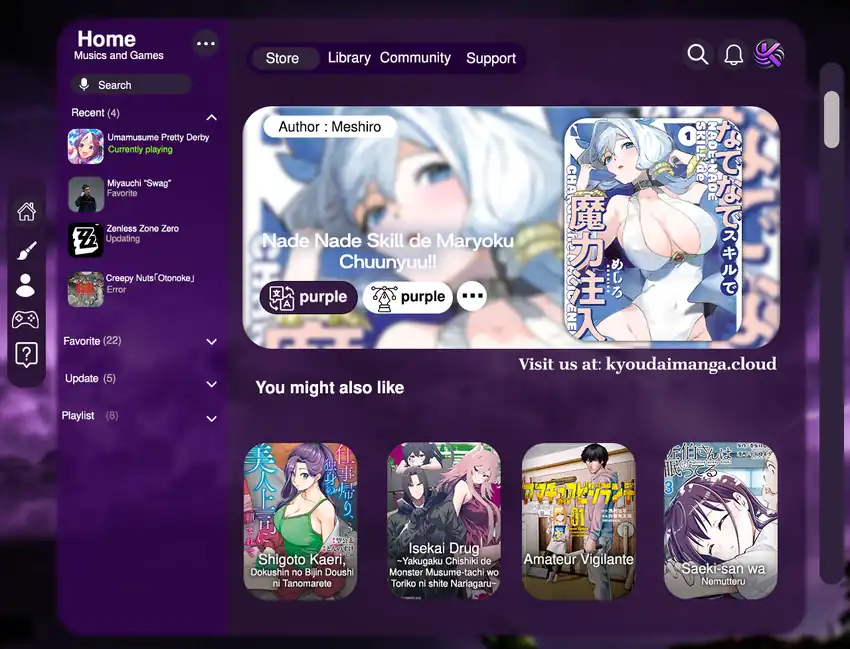 Baca Komik Nade Nade Skill de Maryoku Chuunyuu!! Chapter 4 Gambar 1