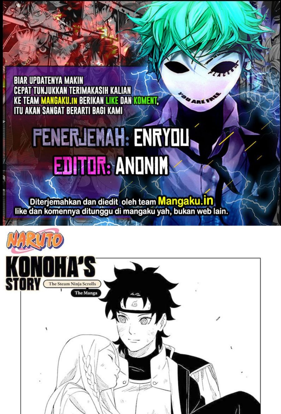 Baca Komik Naruto: Konoha’s Story—The Steam Ninja Scrolls Chapter 15 Gambar 1