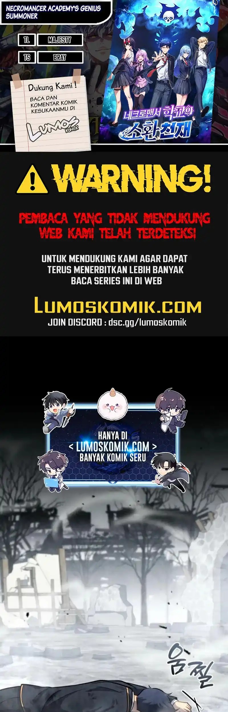 Baca Komik Necromancer Academy’s Genius Summoner Chapter 198 Gambar 1