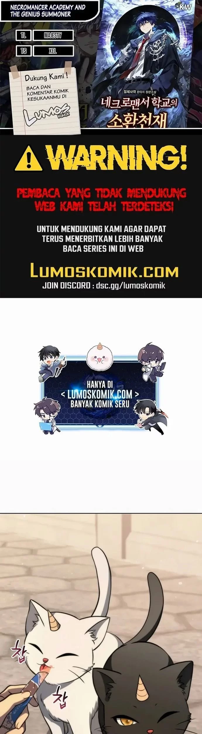 Baca Komik Necromancer Academy’s Genius Summoner Chapter 201 Gambar 1