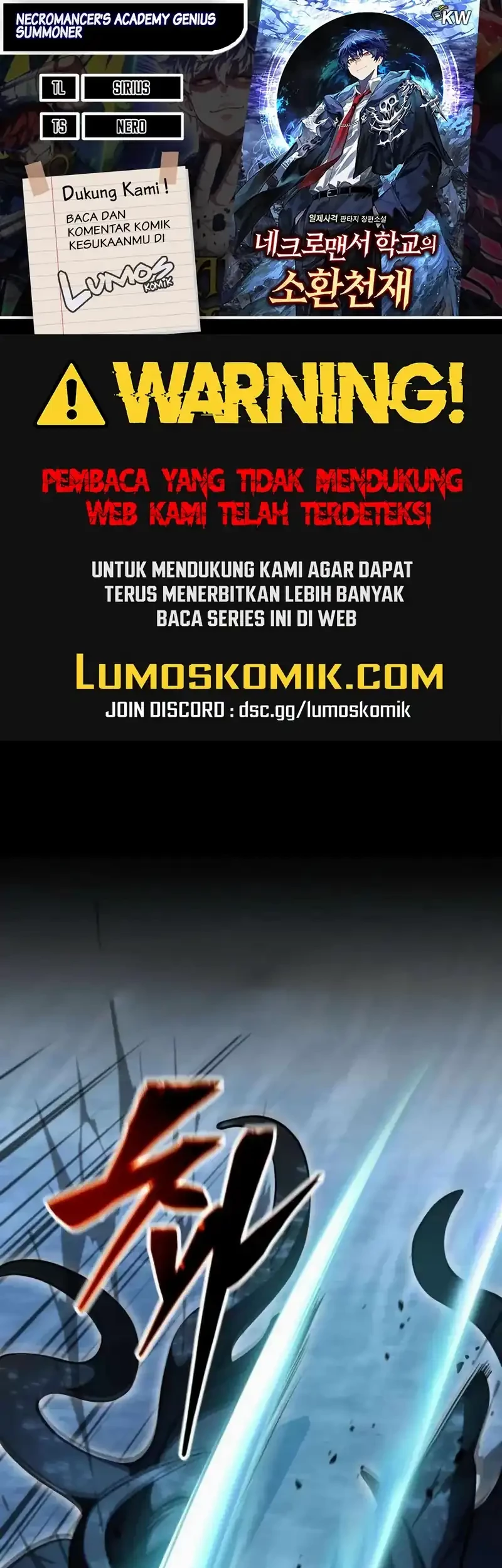 Baca Komik Necromancer Academy’s Genius Summoner Chapter 202 Gambar 1