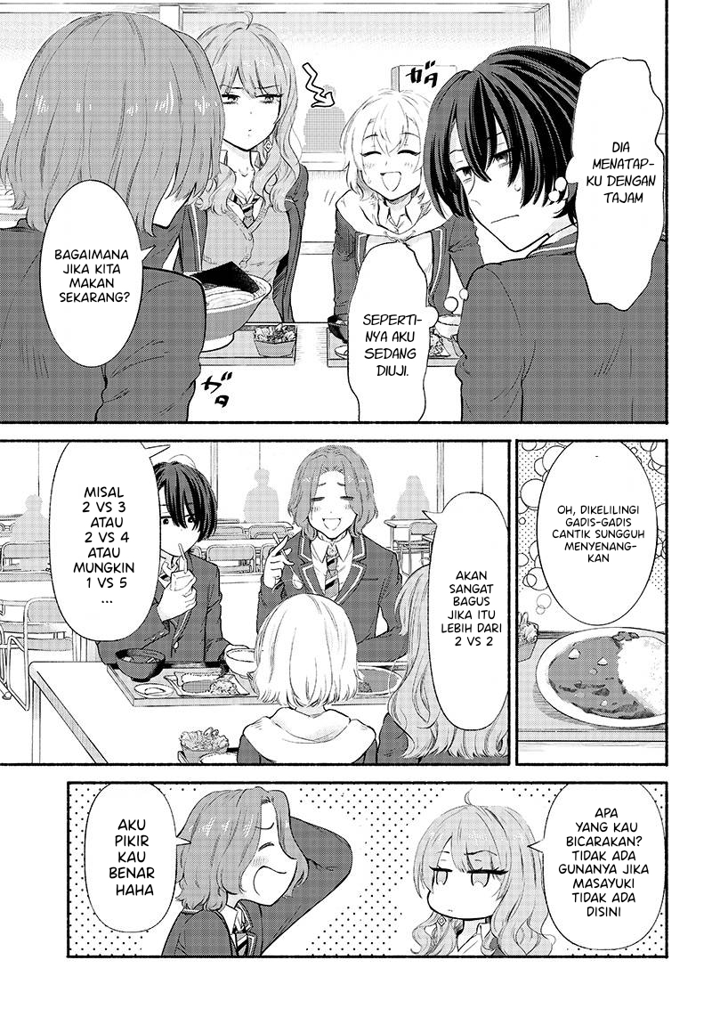 Nee, Mou Isso Tsukiacchau? Osananajimi no Bishoujo ni Tanomarete, Camo Kareshi Hajimemashita Chapter 5 Gambar 14