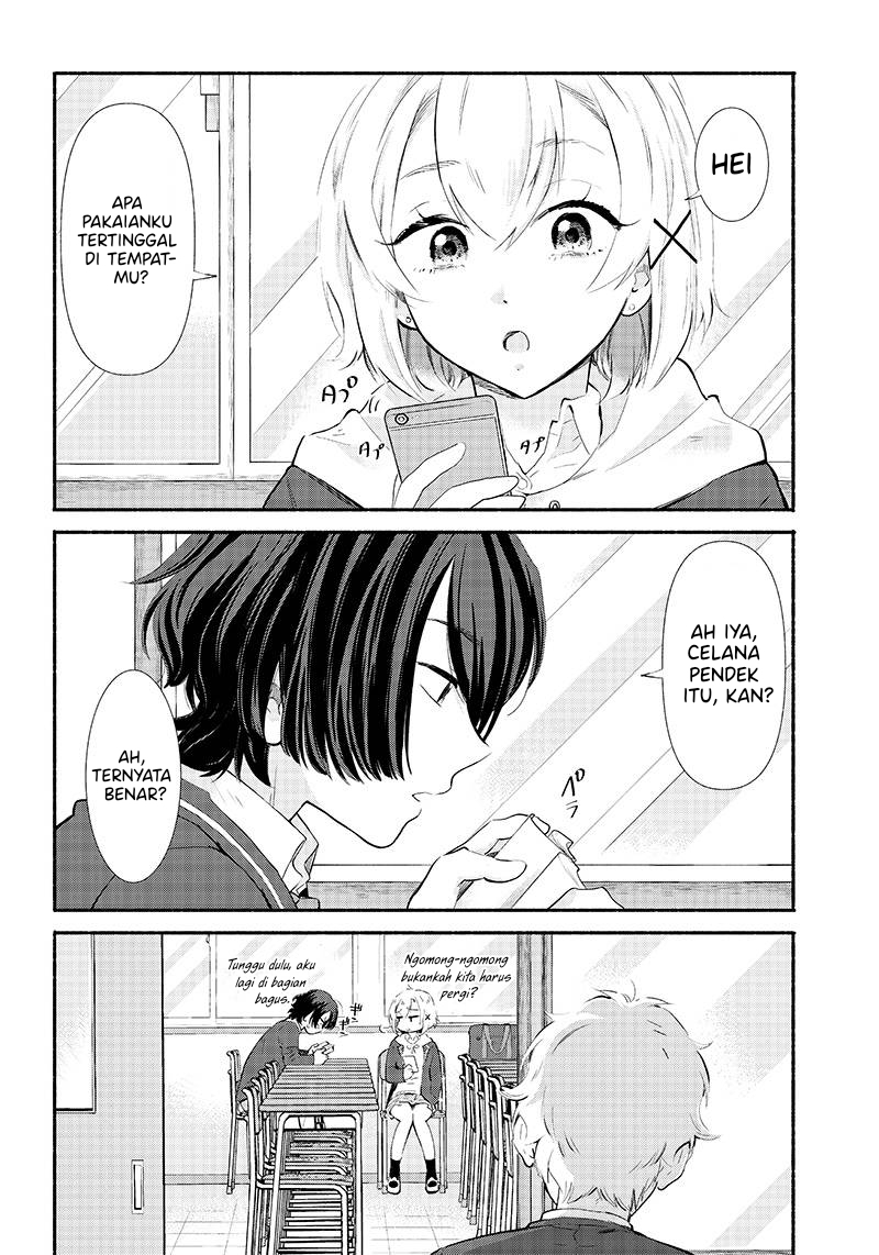 Nee, Mou Isso Tsukiacchau? Osananajimi no Bishoujo ni Tanomarete, Camo Kareshi Hajimemashita Chapter 5 Gambar 3