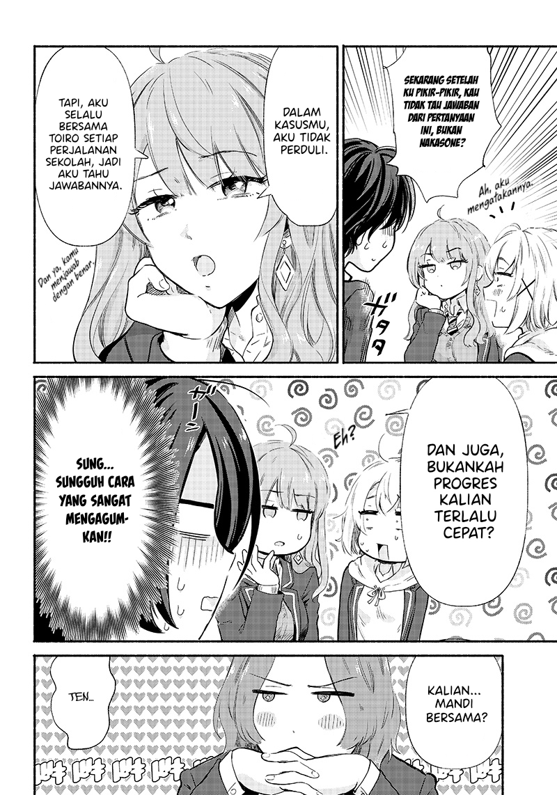 Nee, Mou Isso Tsukiacchau? Osananajimi no Bishoujo ni Tanomarete, Camo Kareshi Hajimemashita Chapter 6 Gambar 11