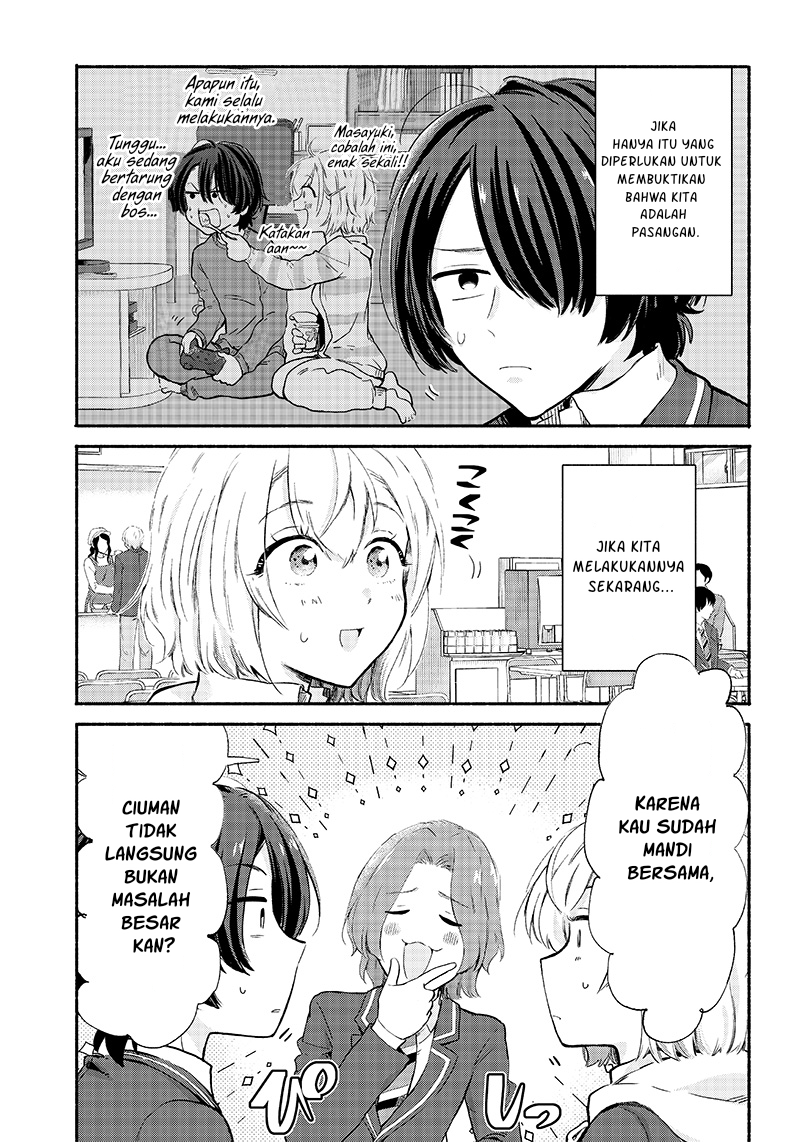 Nee, Mou Isso Tsukiacchau? Osananajimi no Bishoujo ni Tanomarete, Camo Kareshi Hajimemashita Chapter 6 Gambar 14