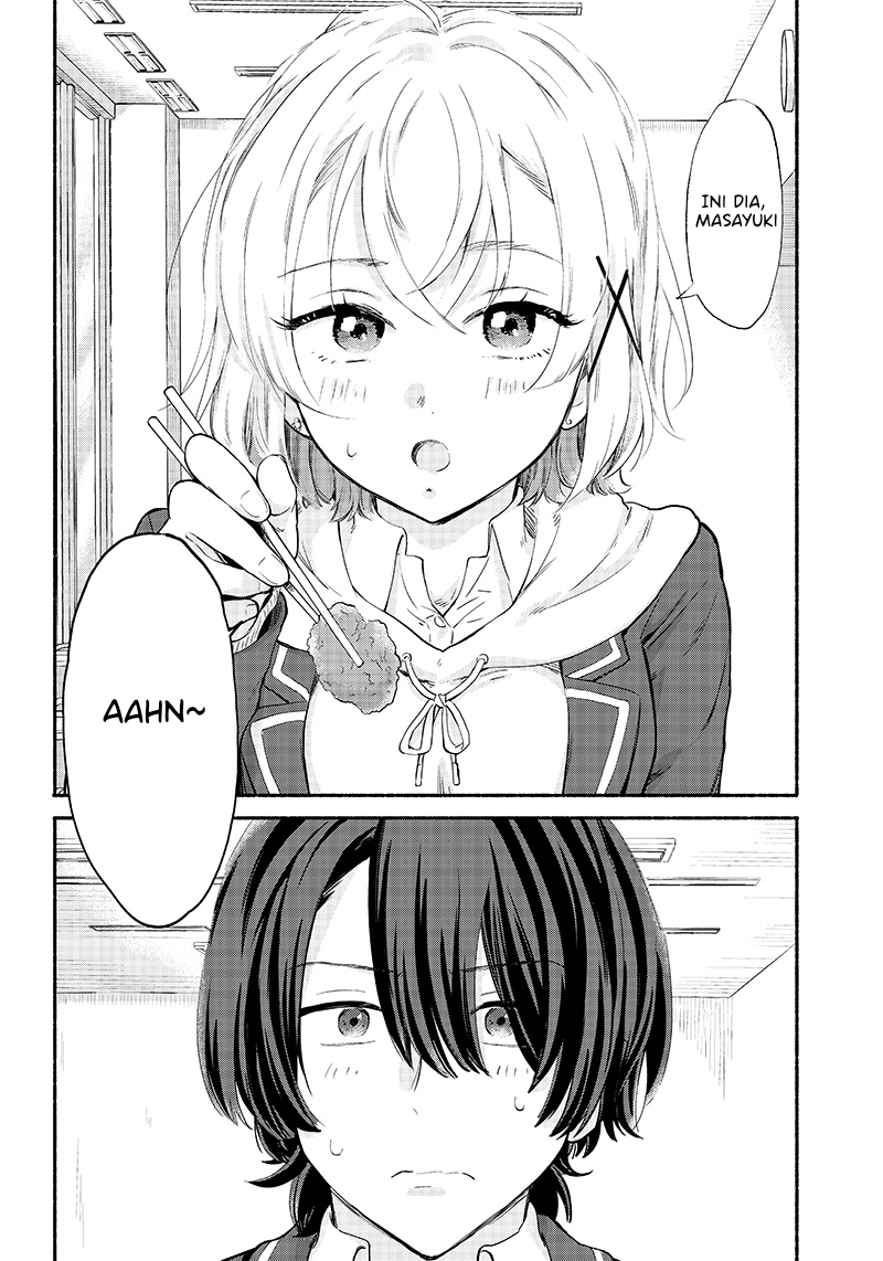 Nee, Mou Isso Tsukiacchau? Osananajimi no Bishoujo ni Tanomarete, Camo Kareshi Hajimemashita Chapter 6 Gambar 17