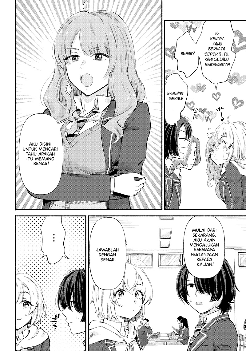 Nee, Mou Isso Tsukiacchau? Osananajimi no Bishoujo ni Tanomarete, Camo Kareshi Hajimemashita Chapter 6 Gambar 5