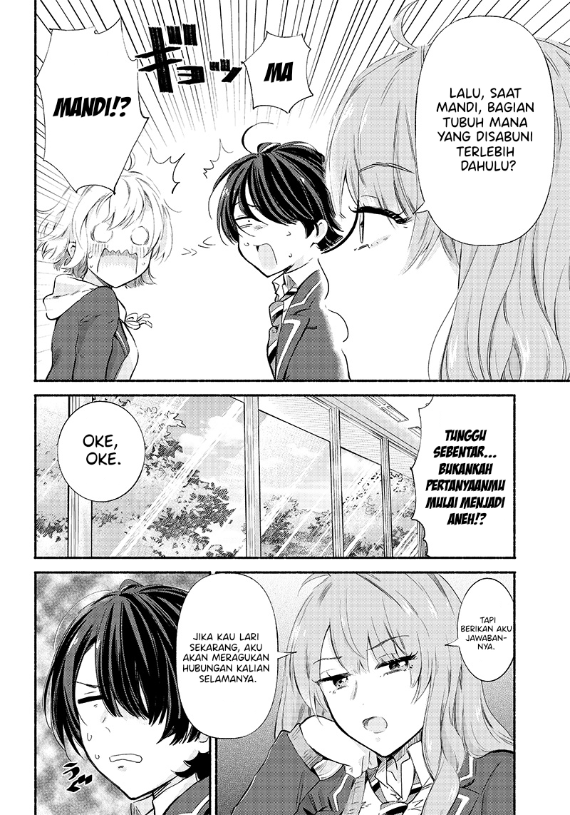 Nee, Mou Isso Tsukiacchau? Osananajimi no Bishoujo ni Tanomarete, Camo Kareshi Hajimemashita Chapter 6 Gambar 9