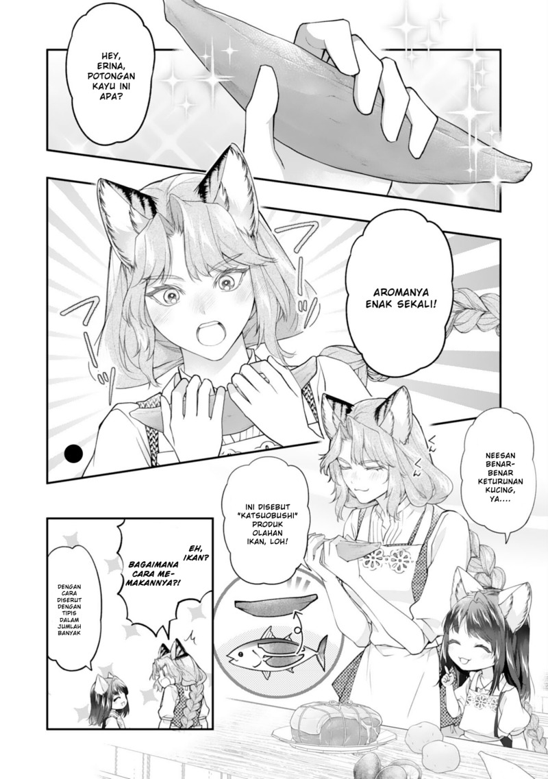 Neko Neko Youjo no Aijou Gohan ~Isekai de Mofumofu-tachi ni Ryouri wo Tsukurimasu!~ Chapter 7 Gambar 3