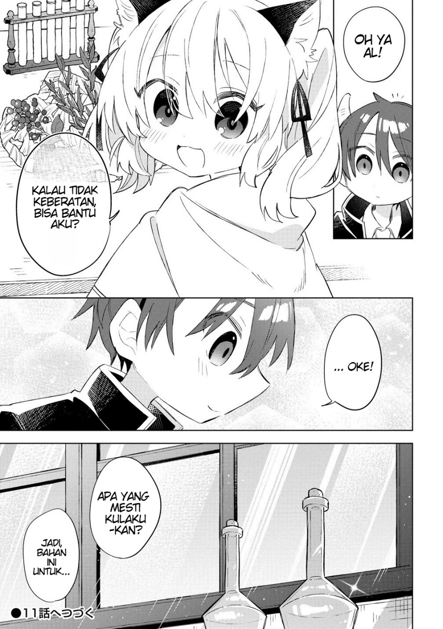Nekomimi Shoujo wa Mori de Slow Life wo Okuritai: Mofumofu wa Shomou Shimashita ga, Seijo to ka Ouji-sama to ka wa Chuumongai desu Chapter 10.2 Gambar 21