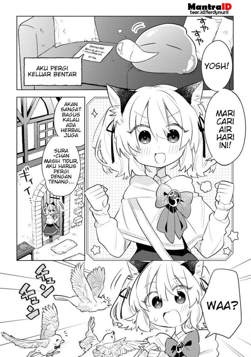 Baca Manga Nekomimi Shoujo wa Mori de Slow Life wo Okuritai: Mofumofu wa Shomou Shimashita ga, Seijo to ka Ouji-sama to ka wa Chuumongai desu Chapter 3.1 Gambar 2