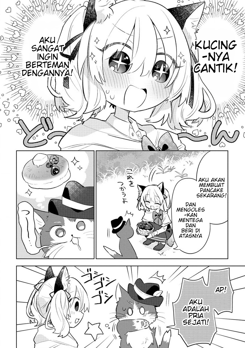Baca Manga Nekomimi Shoujo wa Mori de Slow Life wo Okuritai: Mofumofu wa Shomou Shimashita ga, Seijo to ka Ouji-sama to ka wa Chuumongai desu Chapter 3.2 Gambar 2