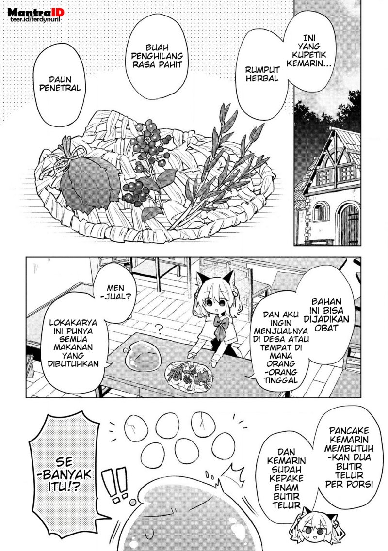 Baca Manga Nekomimi Shoujo wa Mori de Slow Life wo Okuritai: Mofumofu wa Shomou Shimashita ga, Seijo to ka Ouji-sama to ka wa Chuumongai desu Chapter 4.1 Gambar 2