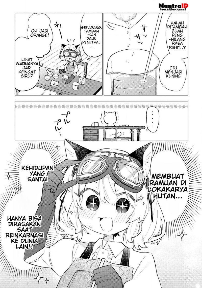 Nekomimi Shoujo wa Mori de Slow Life wo Okuritai: Mofumofu wa Shomou Shimashita ga, Seijo to ka Ouji-sama to ka wa Chuumongai desu Chapter 4.1 Gambar 7