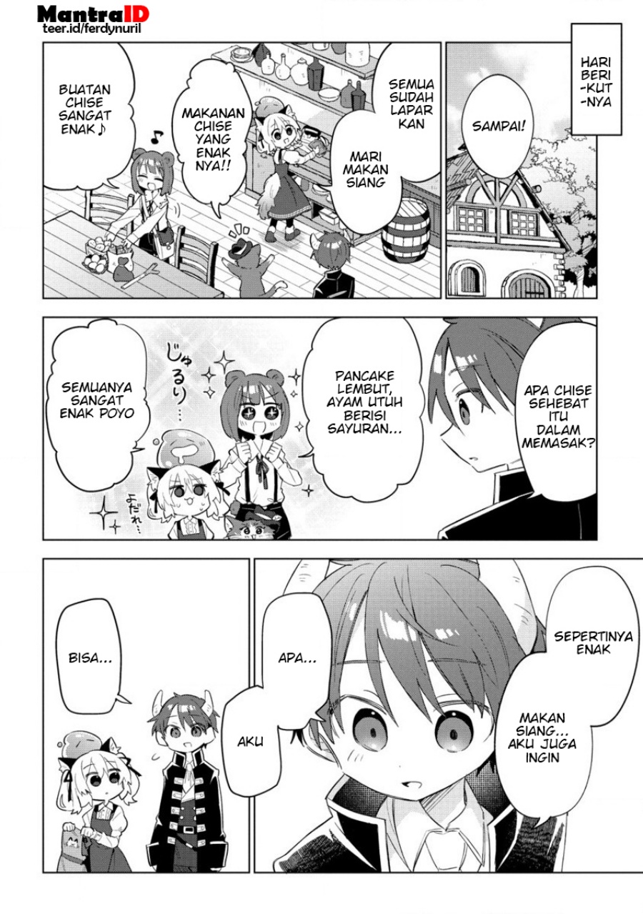 Baca Komik Nekomimi Shoujo wa Mori de Slow Life wo Okuritai: Mofumofu wa Shomou Shimashita ga, Seijo to ka Ouji-sama to ka wa Chuumongai desu Chapter 9.2 Gambar 1