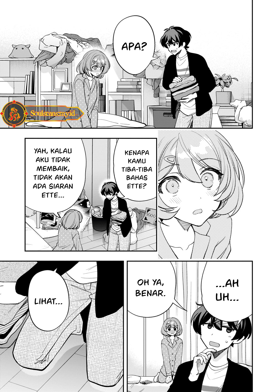 Net no Oshi to Real no Oshi ga Tonari ni Hikkoshite Kita Chapter 19 Gambar 14