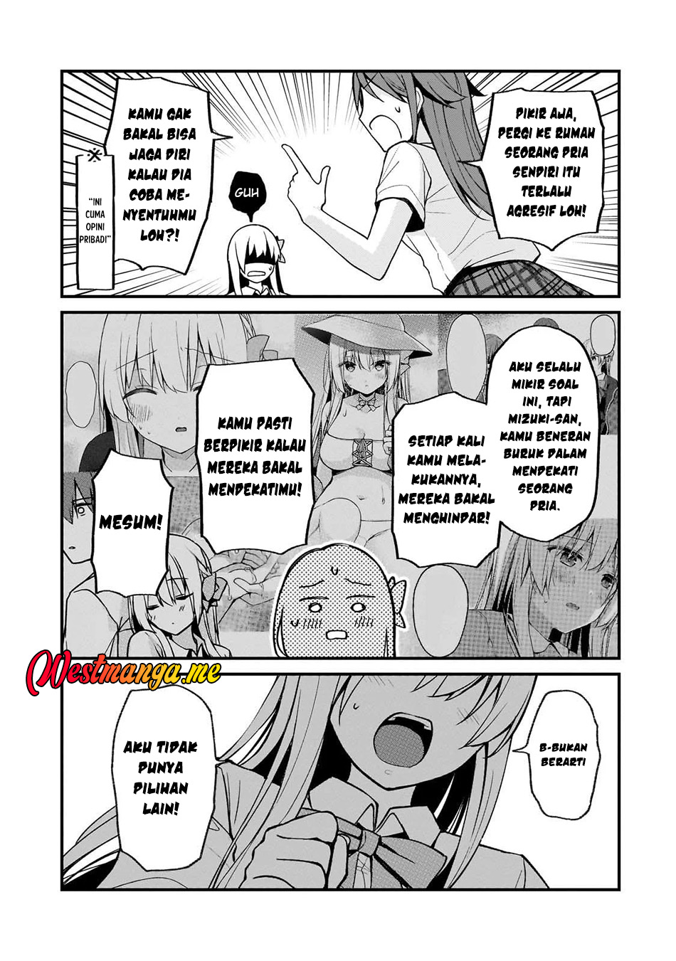 Netoge no Yome ga Ninki Idol datta ken ~Cool-kei no kanojo wa genjitsu demo yome no tsumori de iru~ Chapter 26 Gambar 8