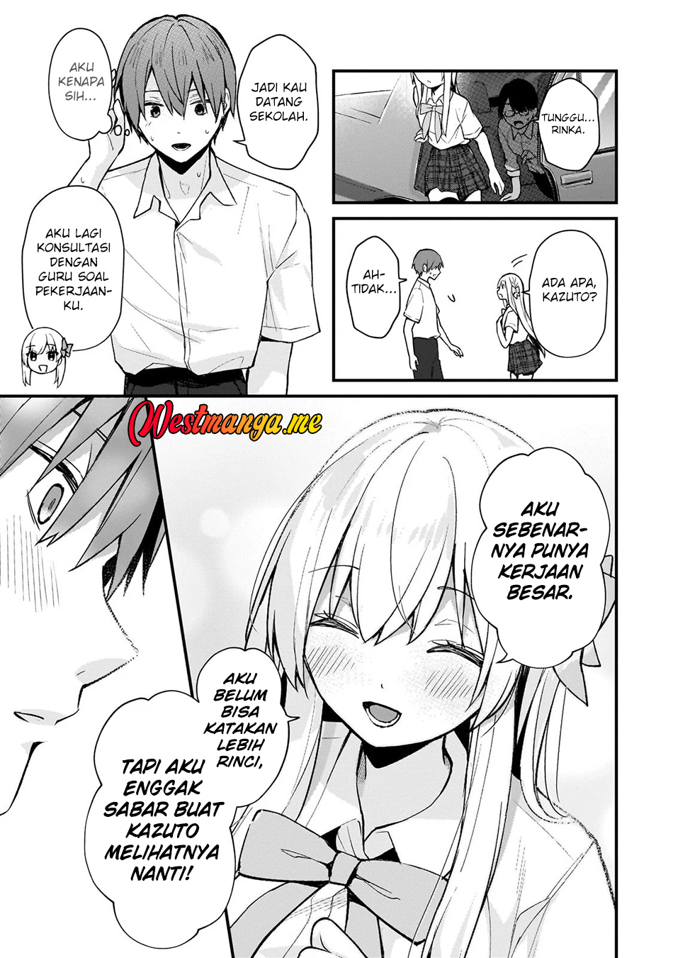 Netoge no Yome ga Ninki Idol datta ken ~Cool-kei no kanojo wa genjitsu demo yome no tsumori de iru~ Chapter 27 Gambar 13
