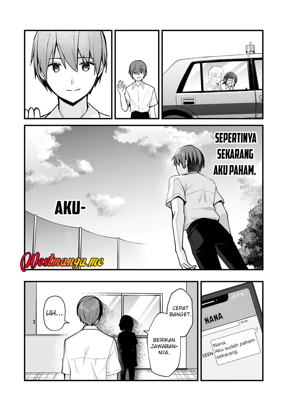 Netoge no Yome ga Ninki Idol datta ken ~Cool-kei no kanojo wa genjitsu demo yome no tsumori de iru~ Chapter 27 Gambar 14