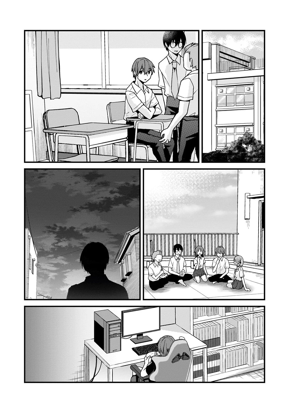 Netoge no Yome ga Ninki Idol datta ken ~Cool-kei no kanojo wa genjitsu demo yome no tsumori de iru~ Chapter 27 Gambar 3