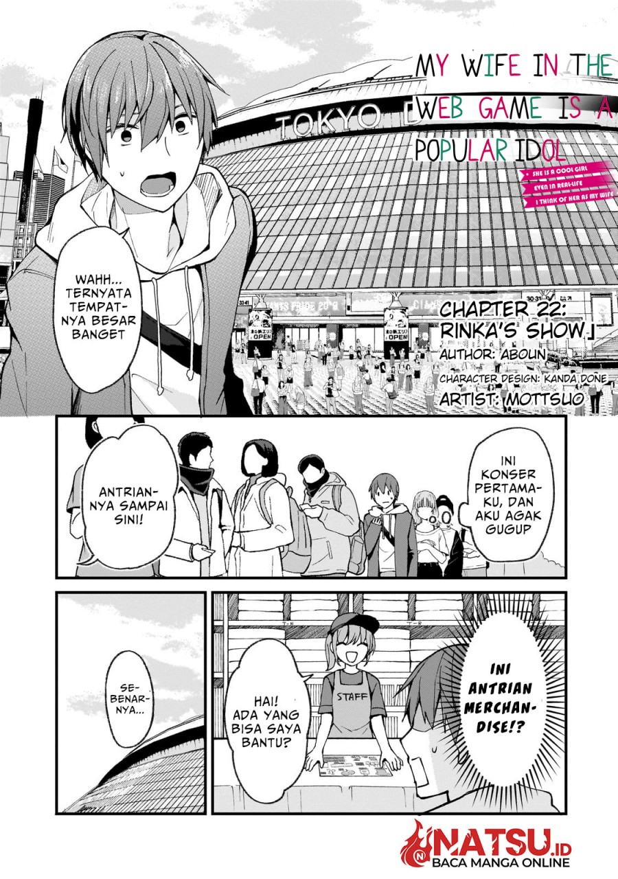 Baca Netoge no Yome ga Ninki Idol datta Chapter 22 Gambar 2