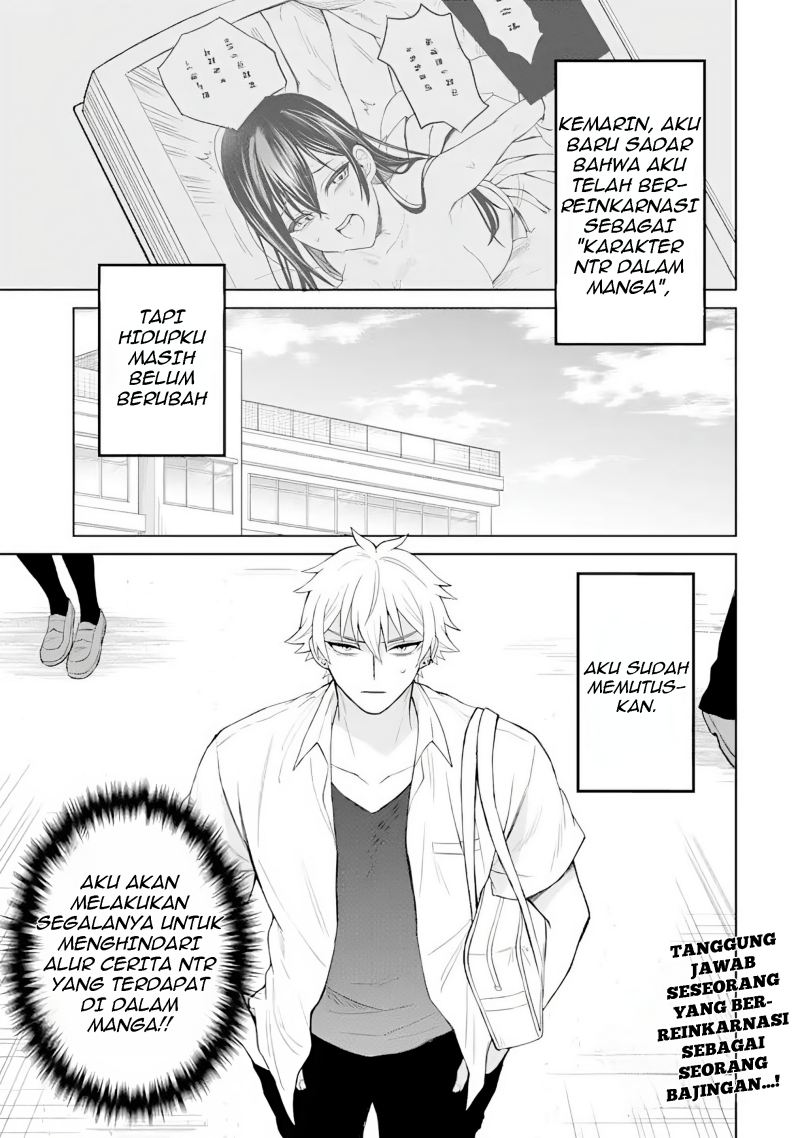 Baca Netorare Manga no Kuzu Otoko ni Tensei Shitaa Hazu ga Heroine ga Yottekuru Ken Chapter 2 Gambar 2