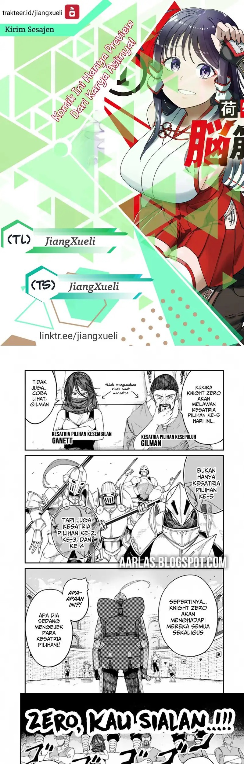 Baca Komik Nimotsu Mochi no Nousuji Musou Chapter 13.2 Gambar 1