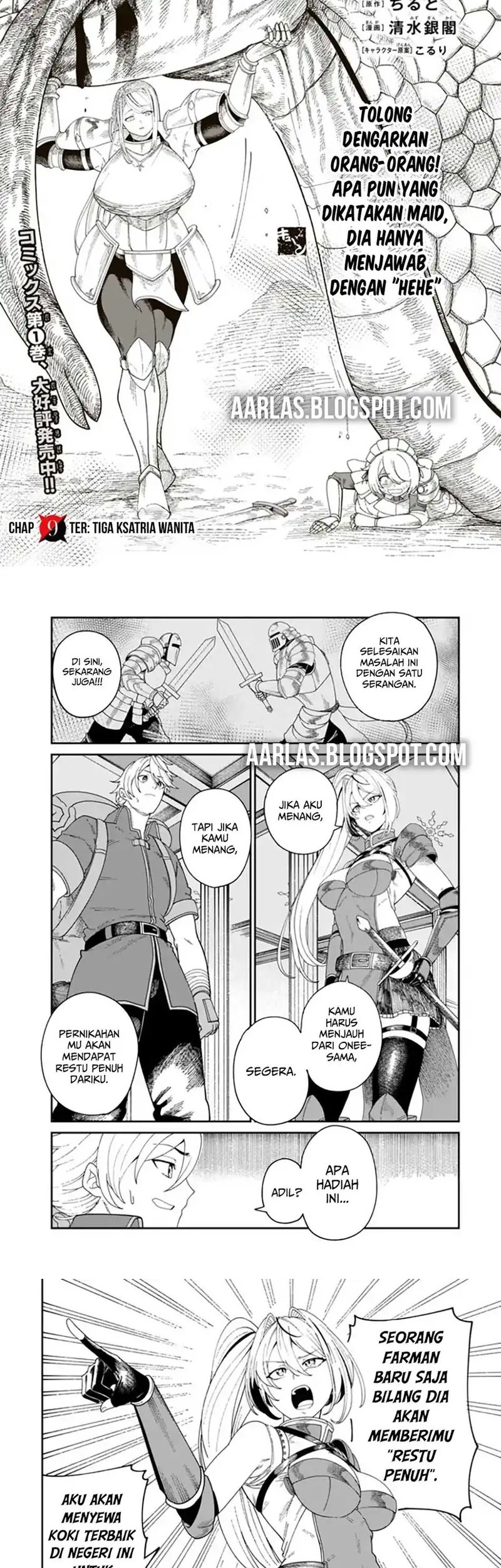 Baca Nimotsu Mochi no Nousuji Musou Chapter 9.1 Gambar 2