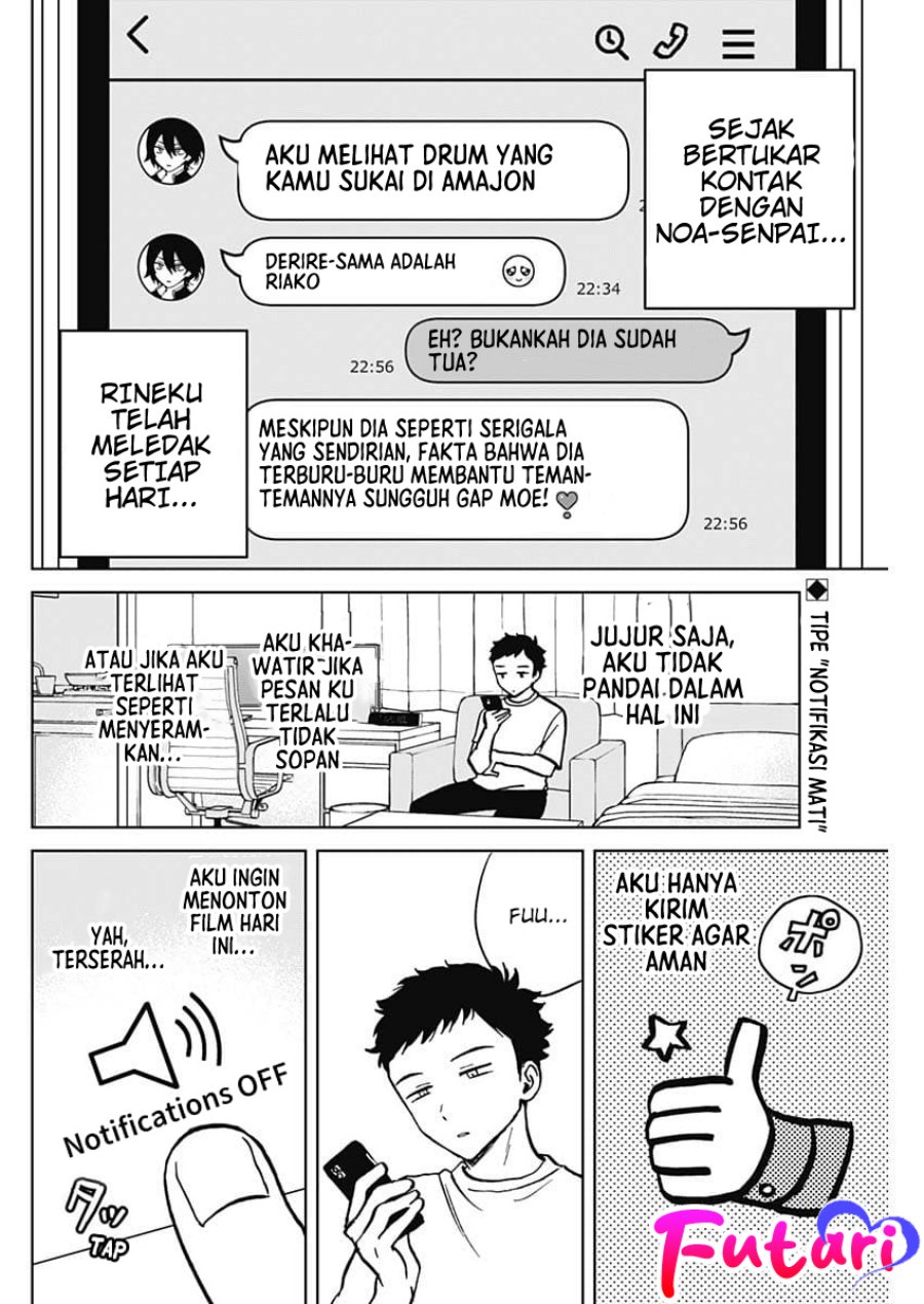 Noa-senpai wa Tomodachi Chapter 3 Gambar 3