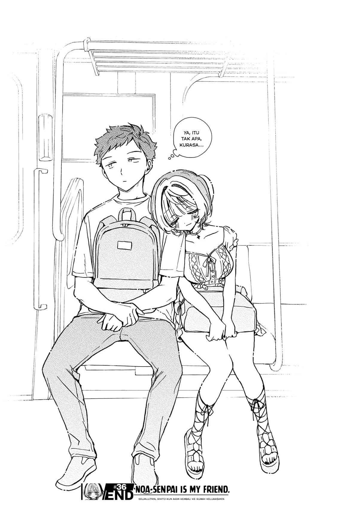 Noa-senpai wa Tomodachi Chapter 36 Gambar 17