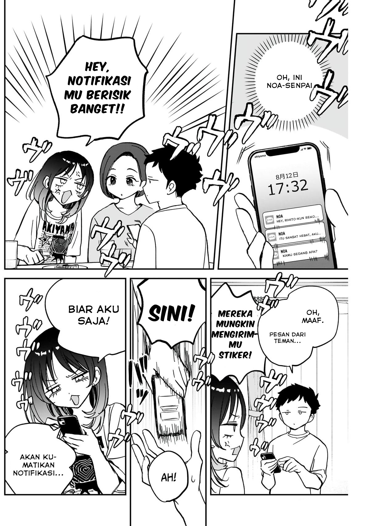 Noa-senpai wa Tomodachi Chapter 37 Gambar 8