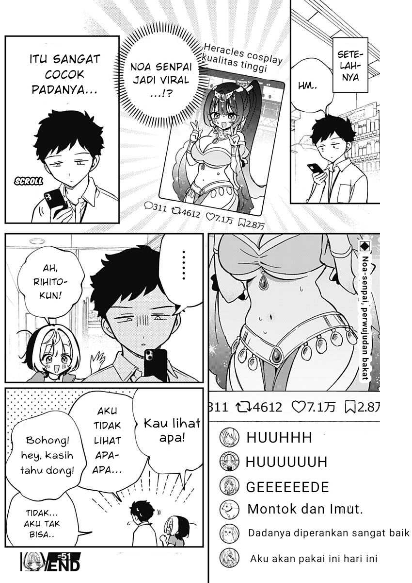 Noa-senpai wa Tomodachi Chapter 51 Gambar 18