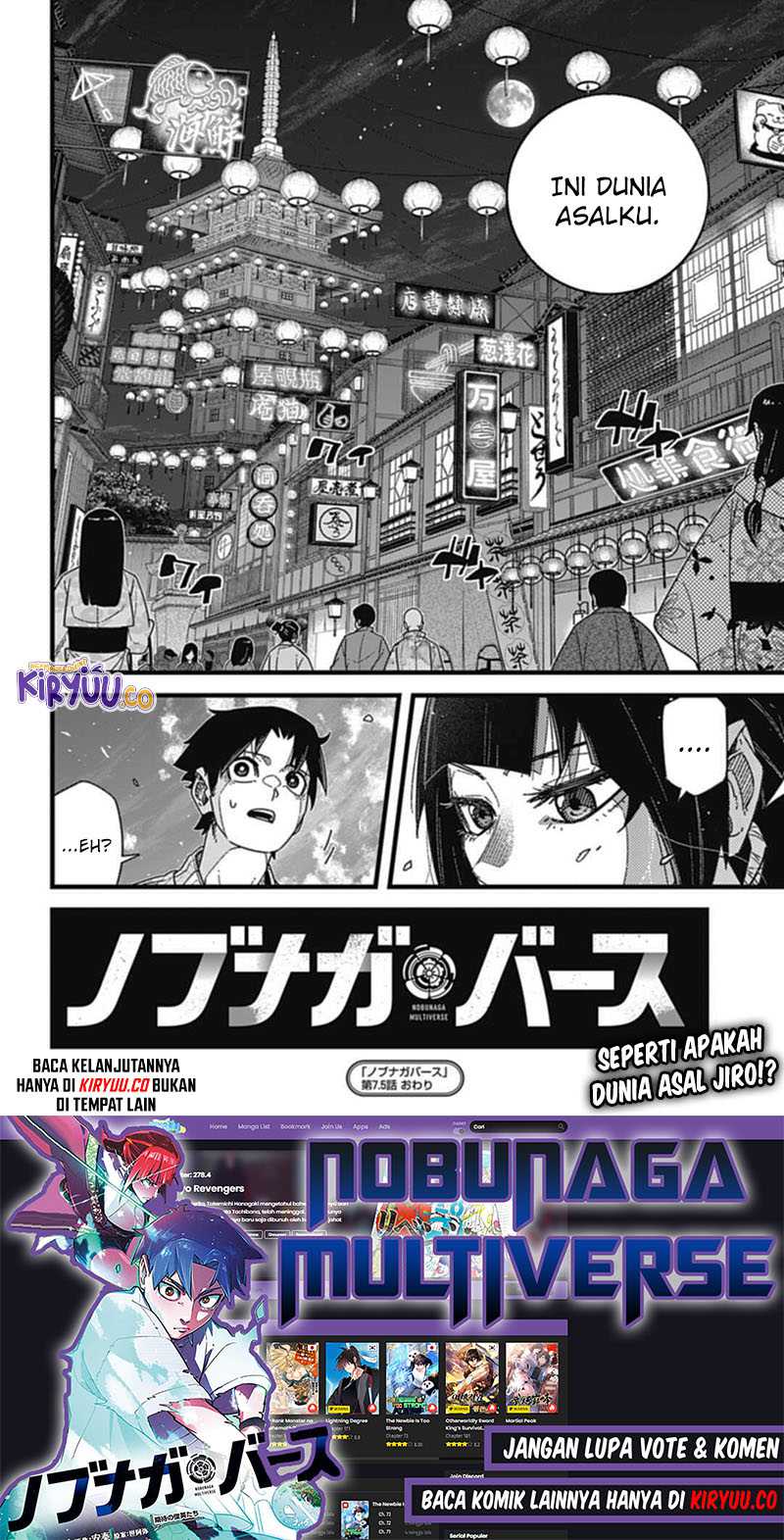 Nobunaga Multiverse Chapter 7.5 Gambar 10