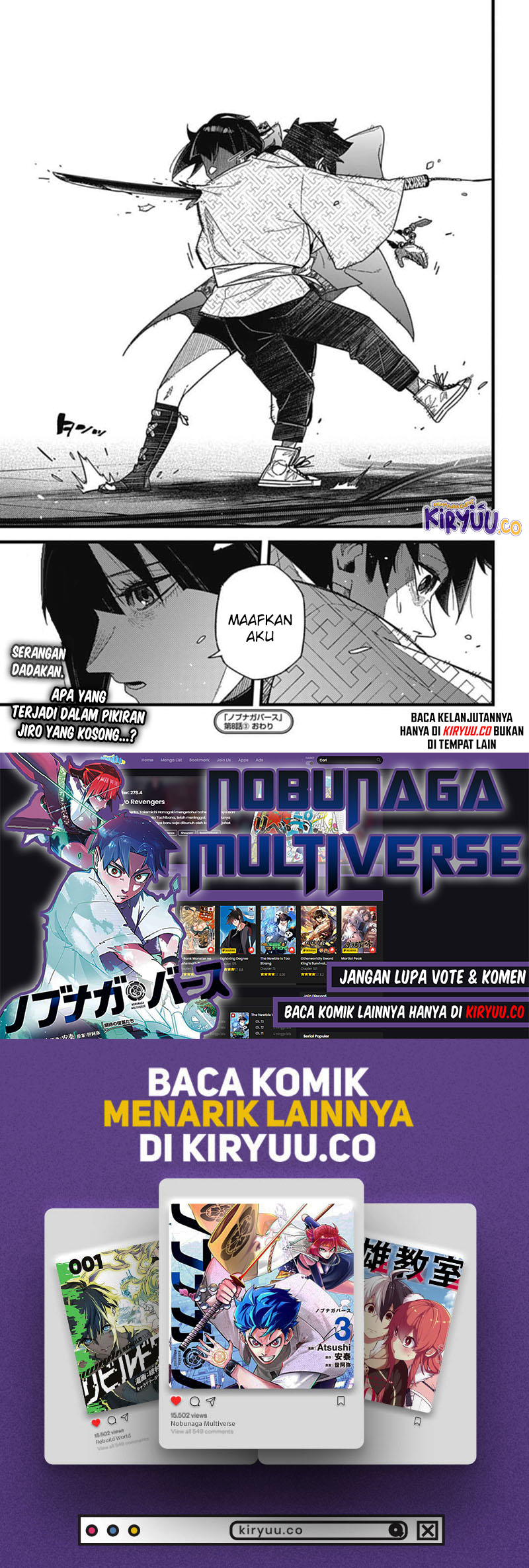 Nobunaga Multiverse Chapter 8.3 Gambar 13