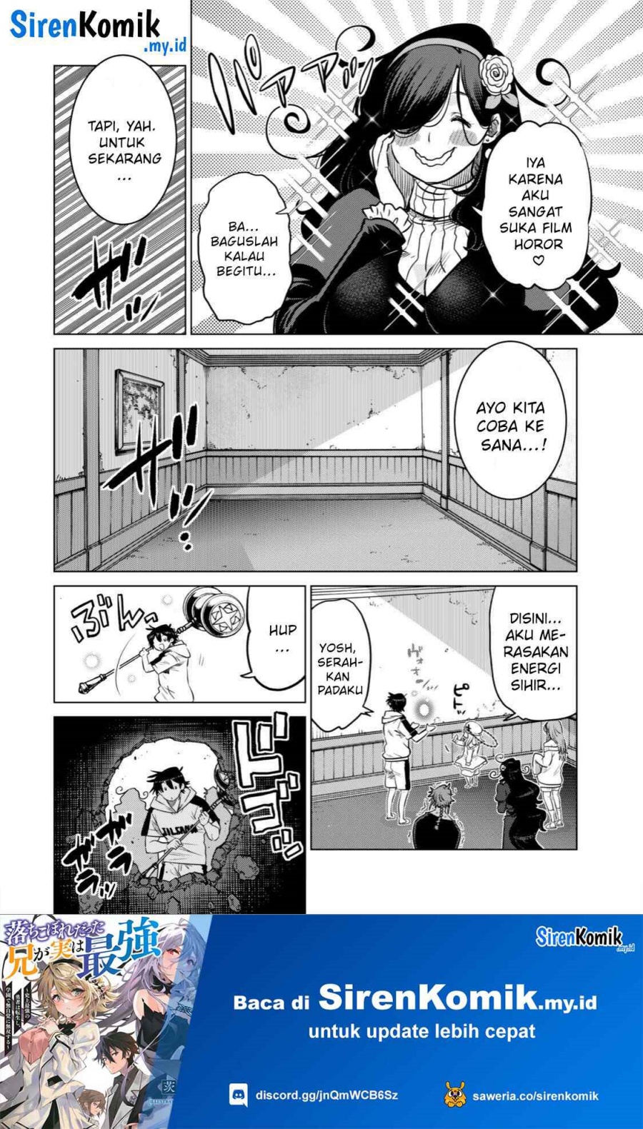 Ochikobore Datta Ani Ga Jitsuha Saikyou: Shijou Saikyou No Yuusha Wa Tensei-shi, Gakuen De Mujikaku Ni Musou Suru Chapter 36 Gambar 29