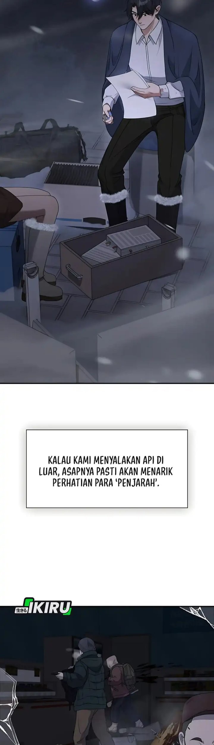 Office Worker in the Ice Age Apocalypse Chapter 10 Gambar 40