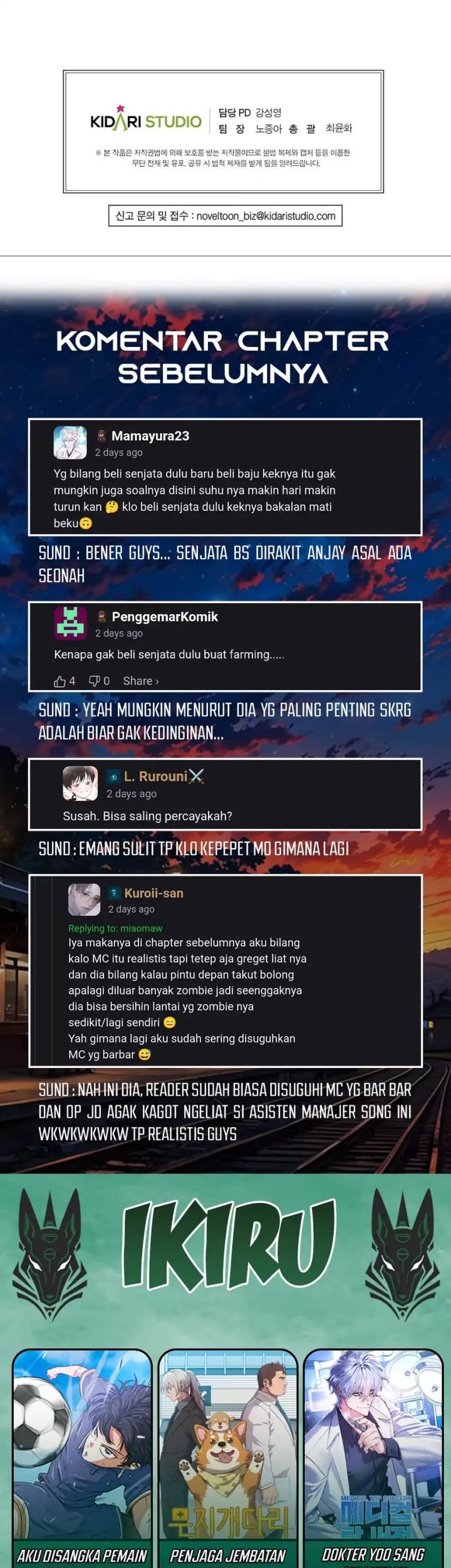 Office Worker in the Ice Age Apocalypse Chapter 11 Gambar 84