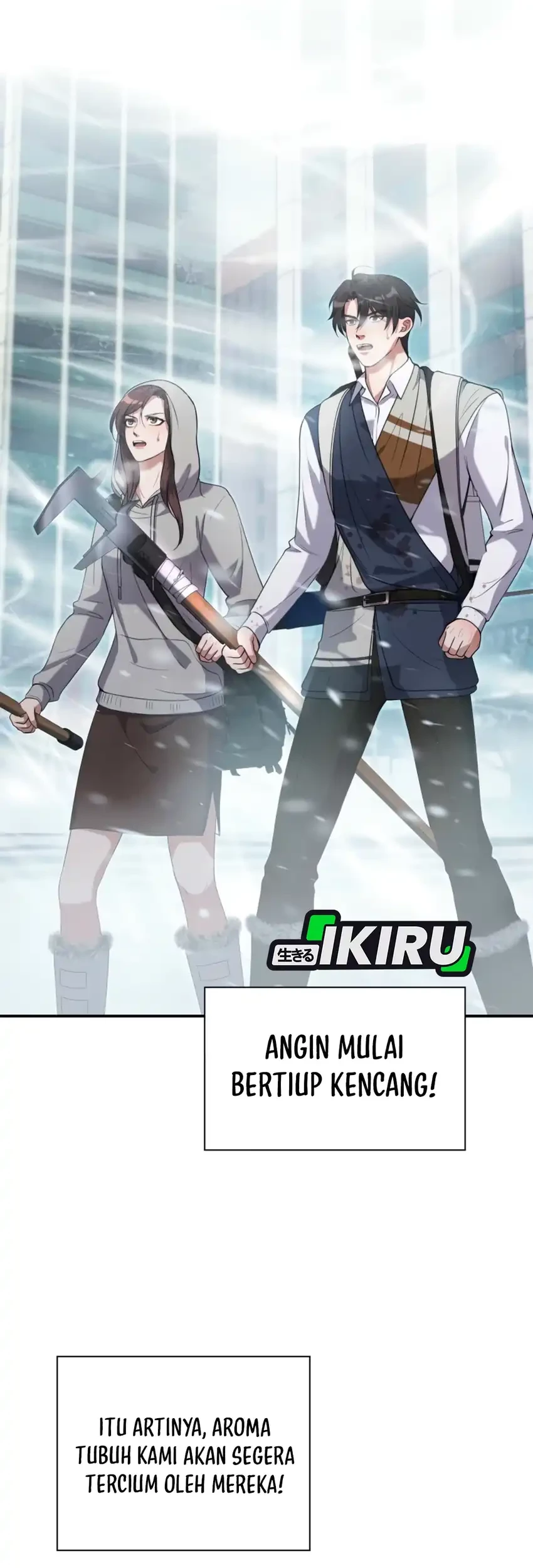 Office Worker in the Ice Age Apocalypse Chapter 13 Gambar 35