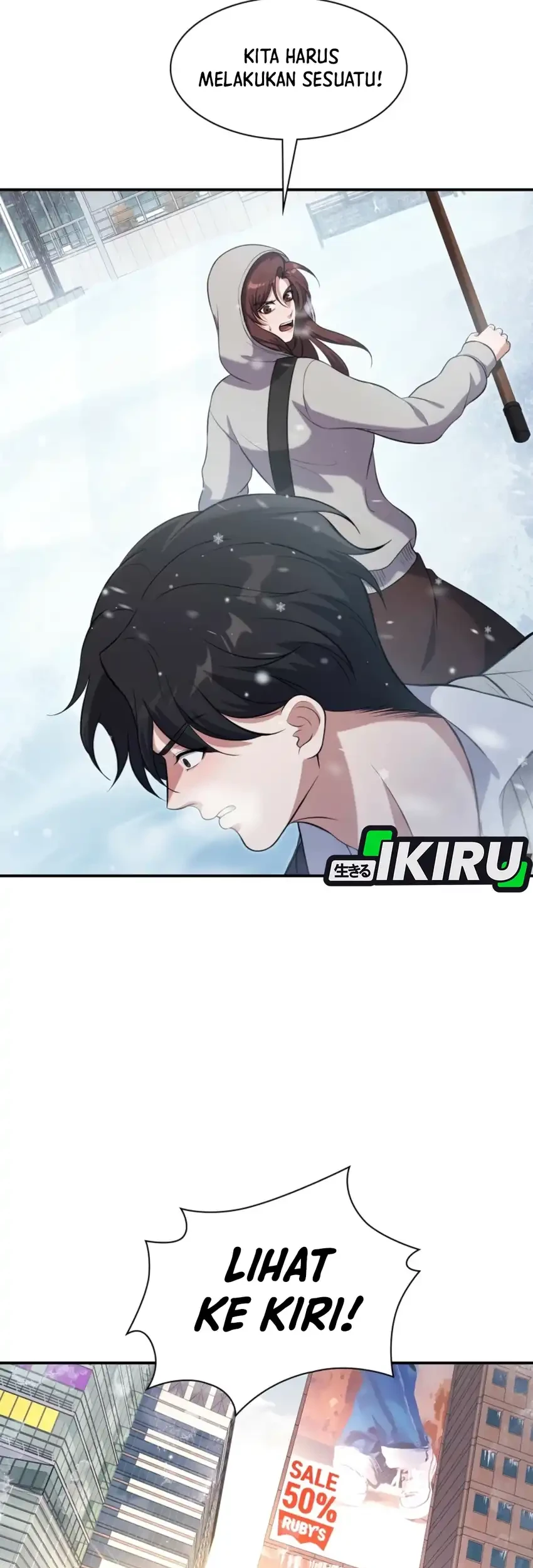 Office Worker in the Ice Age Apocalypse Chapter 13 Gambar 49