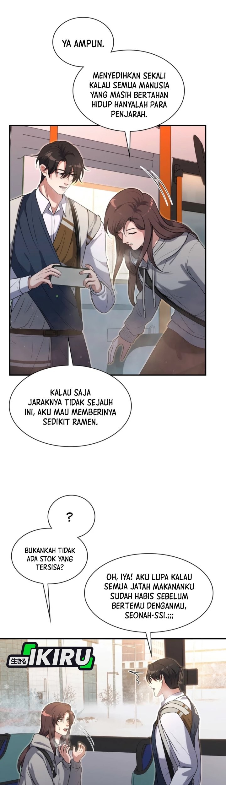 Office Worker in the Ice Age Apocalypse Chapter 14 Gambar 48