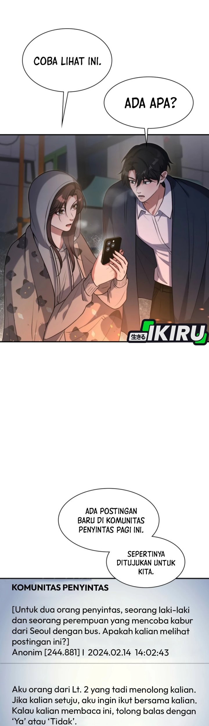 Office Worker in the Ice Age Apocalypse Chapter 14 Gambar 75