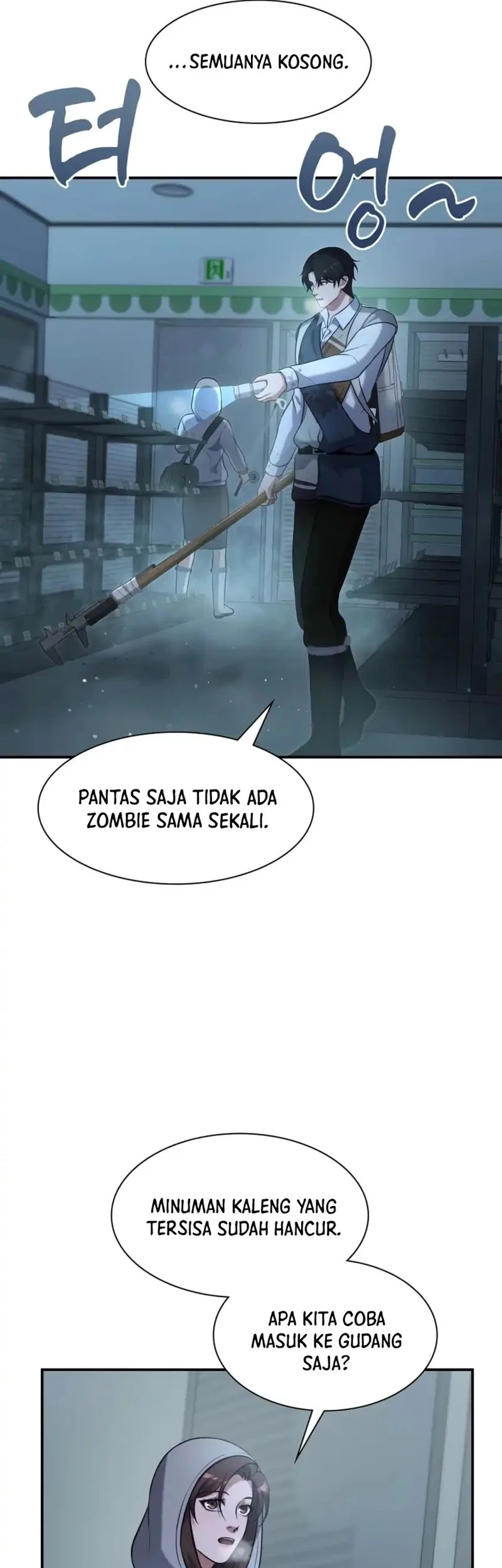 Office Worker in the Ice Age Apocalypse Chapter 15 Gambar 41