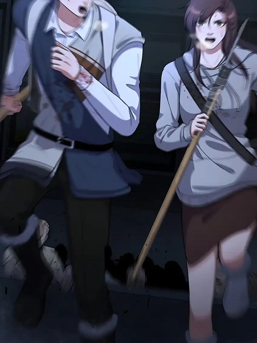 Office Worker in the Ice Age Apocalypse Chapter 17 Gambar 40