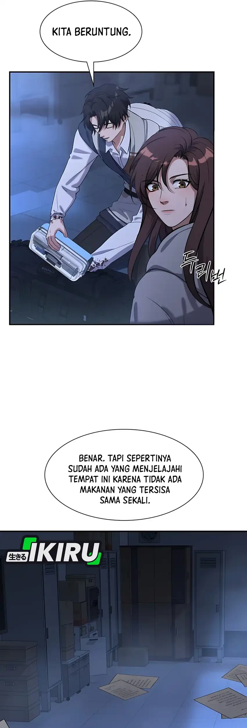 Office Worker in the Ice Age Apocalypse Chapter 17 Gambar 82