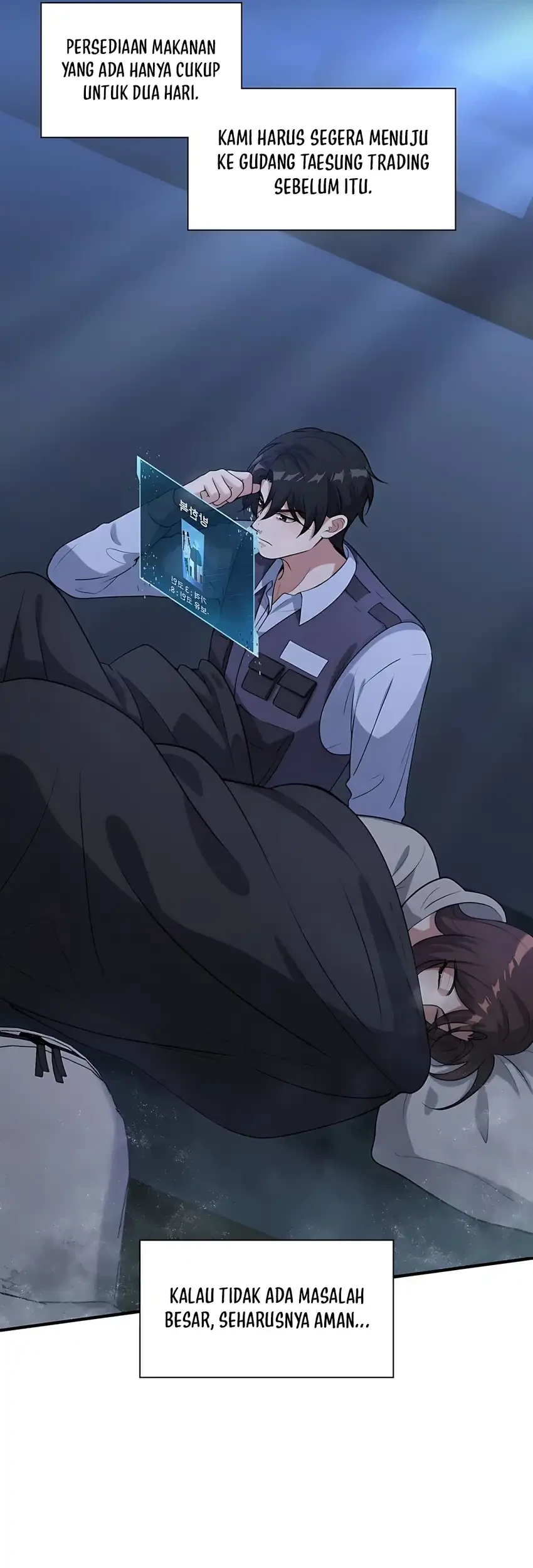 Office Worker in the Ice Age Apocalypse Chapter 18 Gambar 45