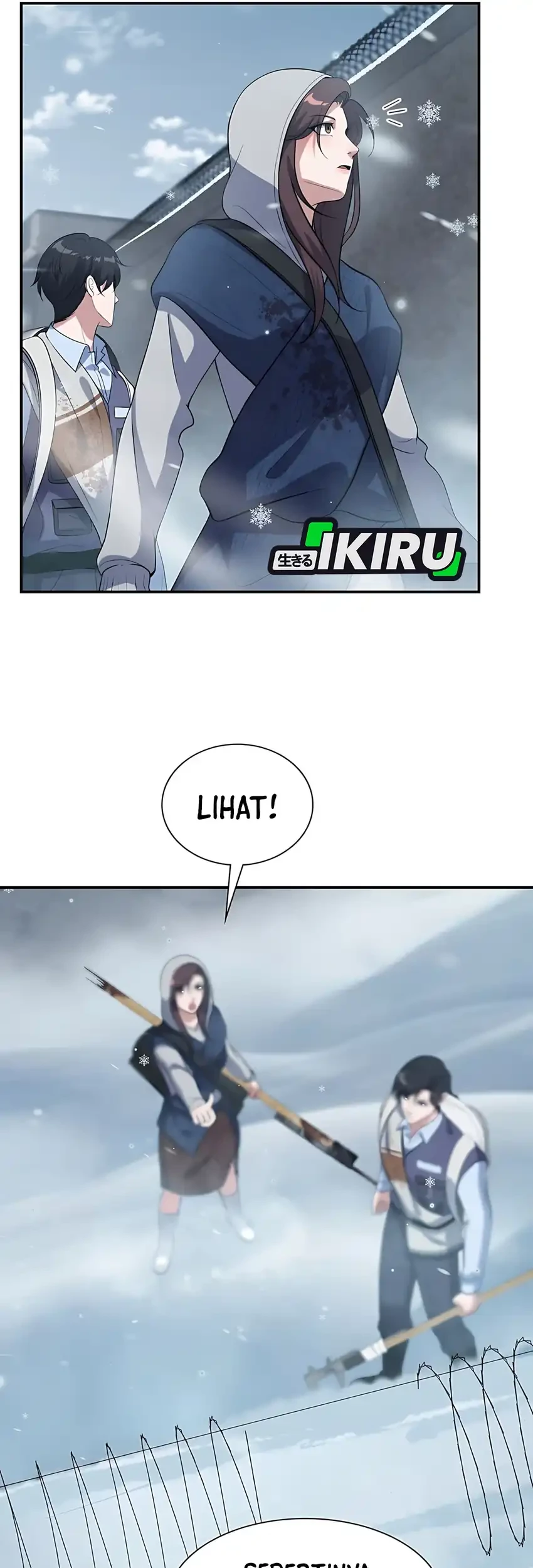 Office Worker in the Ice Age Apocalypse Chapter 20 Gambar 57