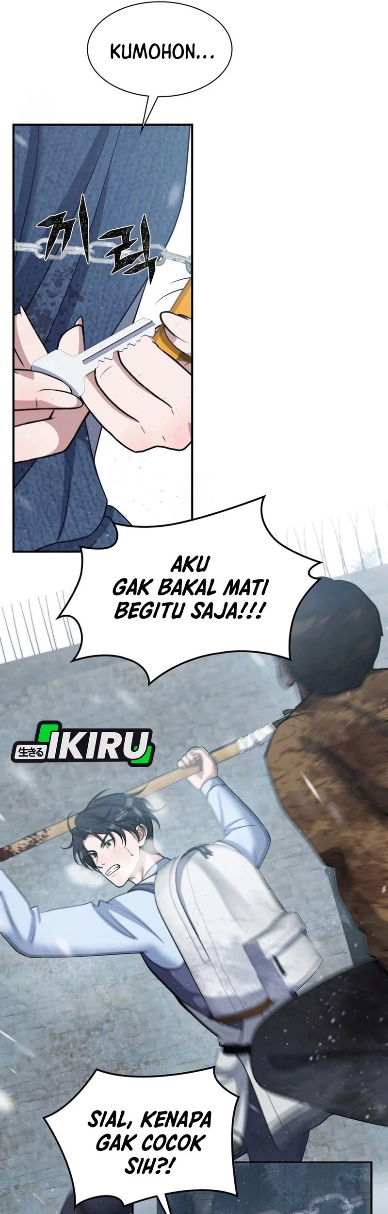 Office Worker in the Ice Age Apocalypse Chapter 21 Gambar 40