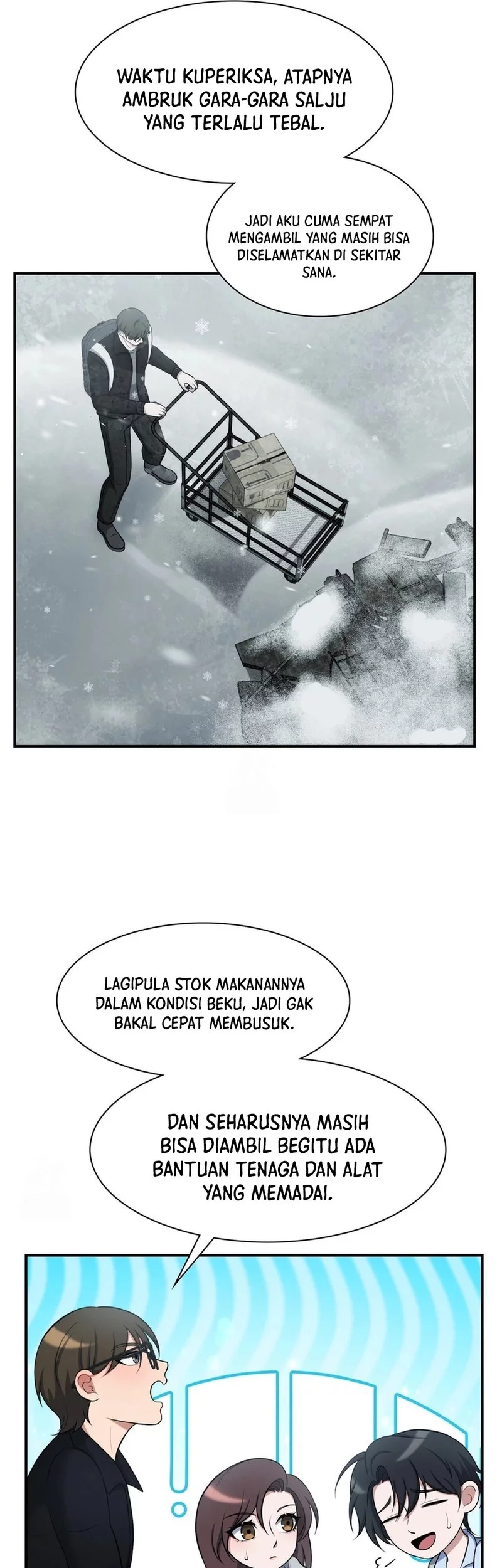 Office Worker in the Ice Age Apocalypse Chapter 22 Gambar 25